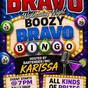 Boozy Bravo Bingo